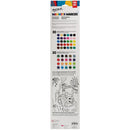 Mont Marte Mammoth Felt Tip Coloring Markers 30 Bright + 20 Scented Markers - Set of 50