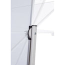 ROCADA ECO-LINE Revolving Mobile Whiteboard Stand with Wheels  (Use with Aluminium Framed Boards 120 to 200cm Width) - Grey