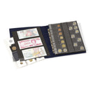 Leuchtturm OPTIMA EASY Ringbinder Dark Navy Blue 270x220x40mm with 10 OPTIMA Banknote Sheets