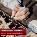 Sharpie Permanent Marker Fine Tip Black - Pack of 24