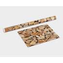 NEW D-C- Fix Design Foil Self Adhesive Sticky Back Plastic Vinyl Film Firewood Motif 45cm x 15 Meter