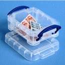 Really Useful Boxes® Plastic Storage Box, 0.07 Liter