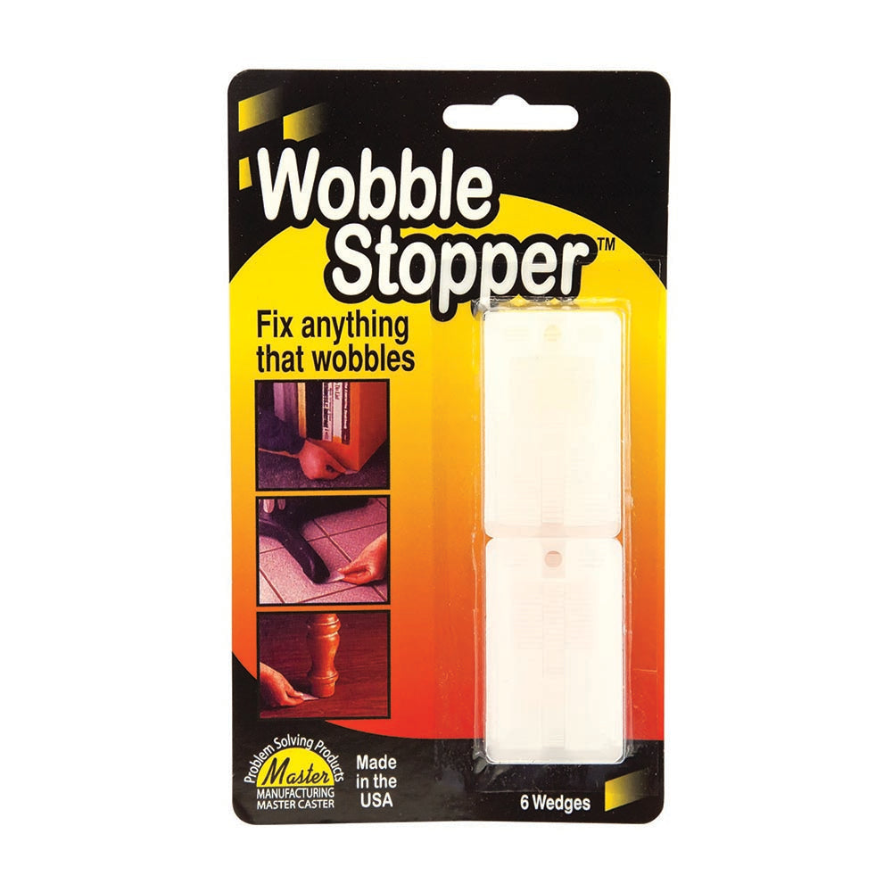 Master Transparent Wedges Wobble Stopper  - Pack of 6
