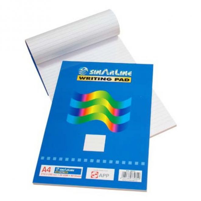 SinarLine Legal Pad with Cover - 80 sheets