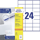 Zweckform Universal Labels Printable A4 Sheets - Pack of 100 sheets