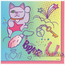 ادوات مائدة ملونة و مطبوعة