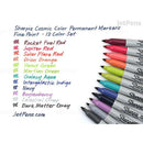 Sharpie Special Edition Cosmic Colors Fine Permanent Markers Set - Pack of 24