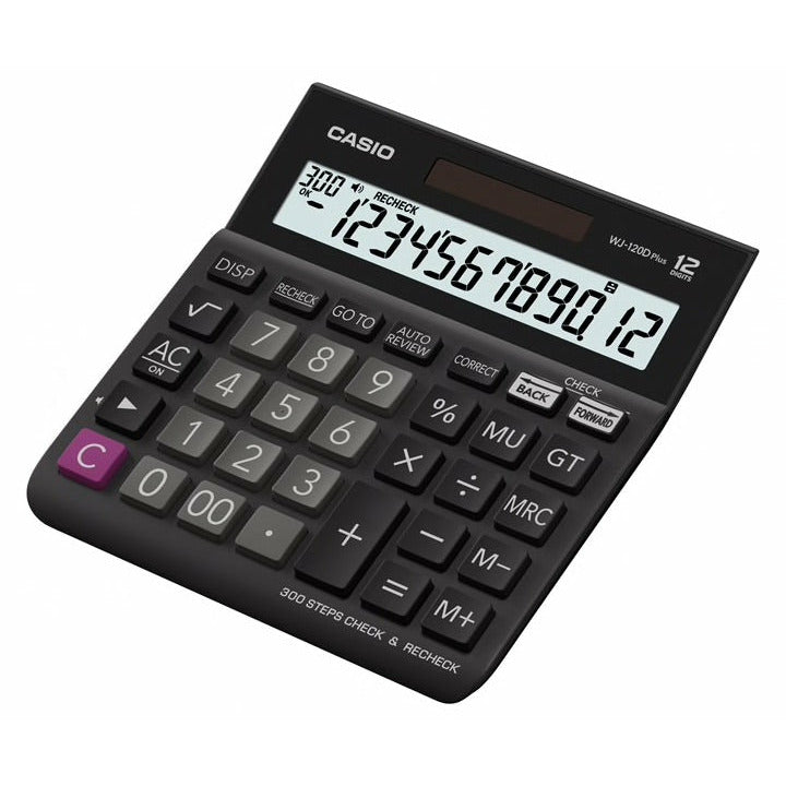 Casio Desk Calculator WJ-120D Plus