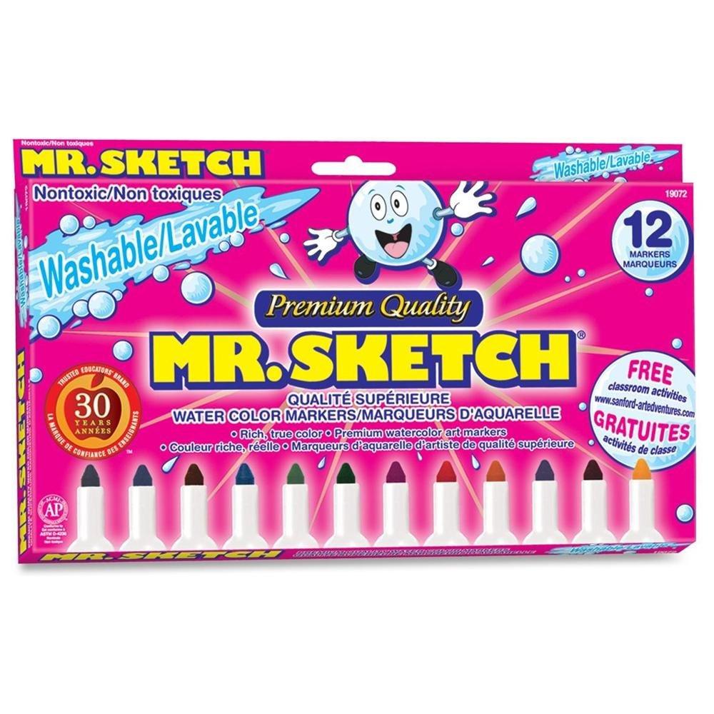 12 Pack Mr Sketch Scented Markers pink 
