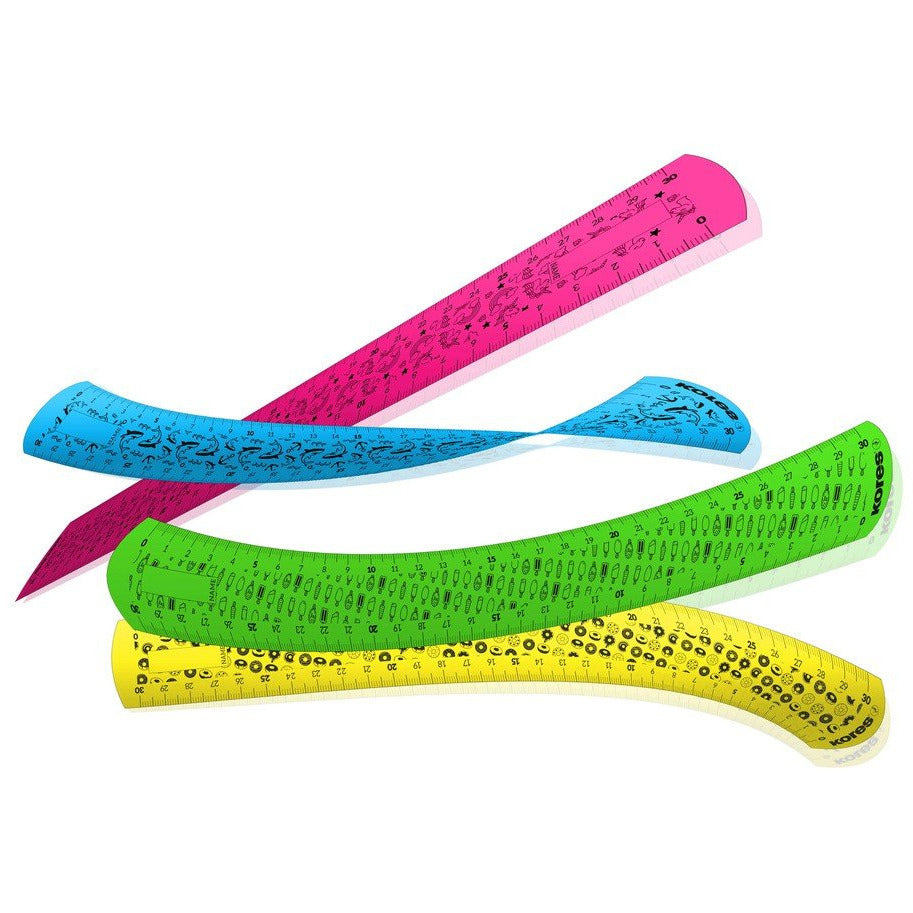 Kores Elastik Bendable Ruler 30 cm