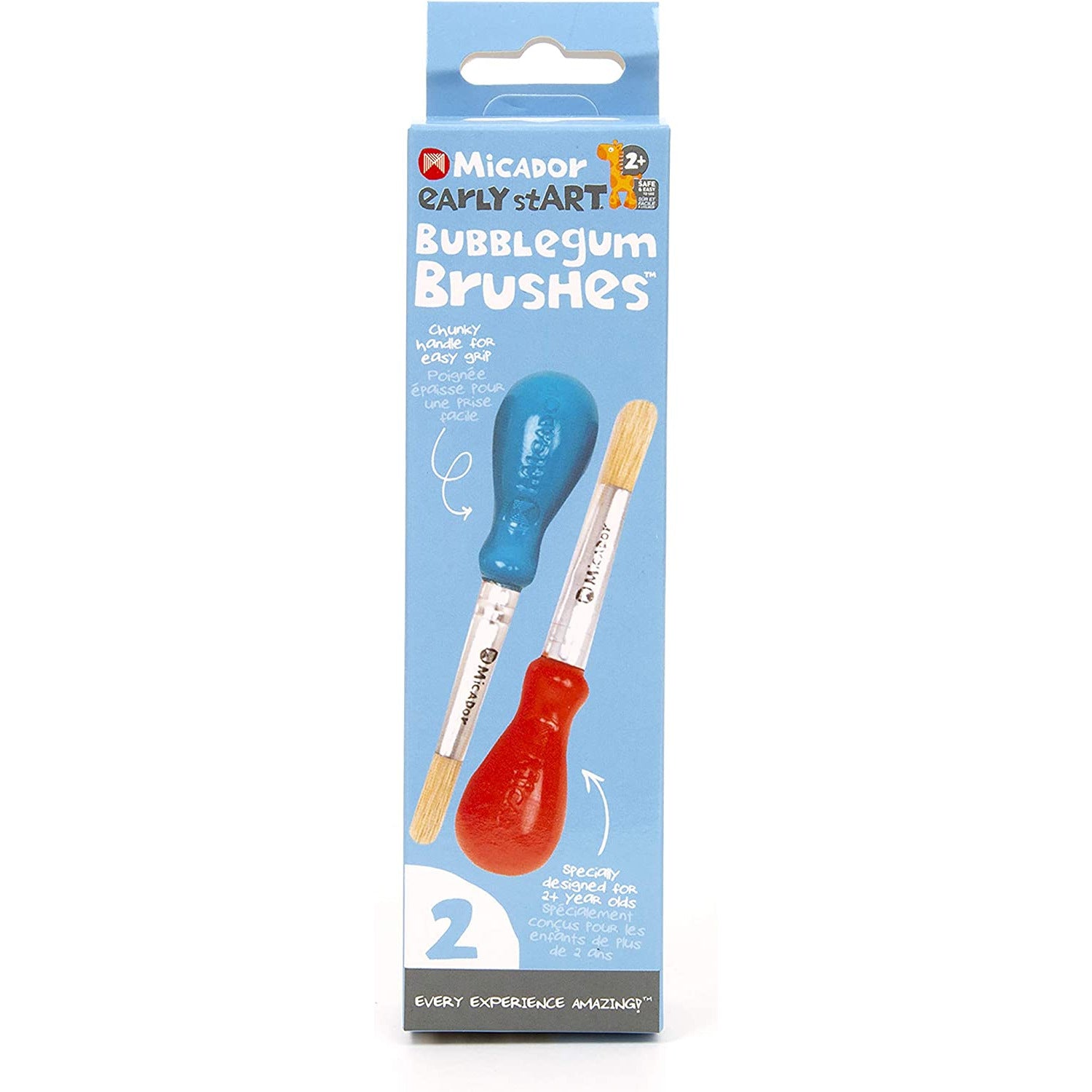 Micador Bubblegum Brushes - Set of 2