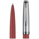 قلم حبر جاف واترمان ايمبلم ديلوكس أحمر كروم