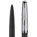 قلم حبر جاف واترمان ايمبلم ديلوكس أسود كروم