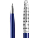 طقم أقلام واترمان هيمسفير ديلوكس مجموعة الريفيرا الفرنسية أزرق كروم رولر + جاف