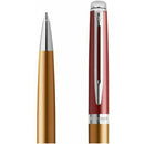 طقم أقلام واترمان هيمسفير مجموعة الريفيرا الفرنسية أحمر برتقالي كروم رولر + جاف