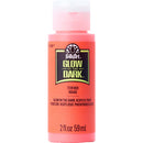 Plaid Folk Art Glow in the Dark Acrylic Paint 59ml