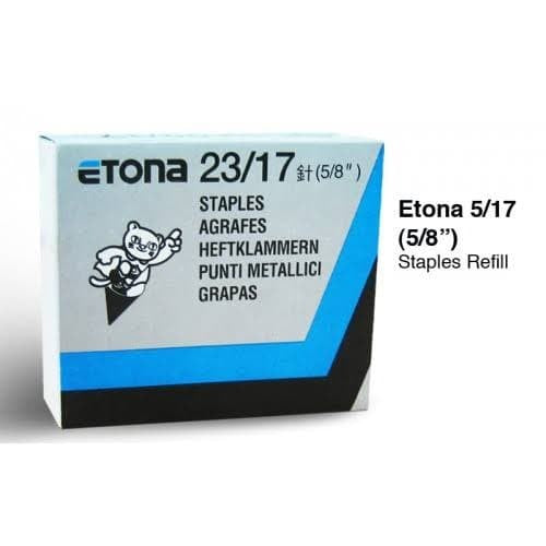 Etona Staples 23/17 - Pack of 1000