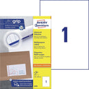 Zweckform Universal Labels Printable A4 Sheets - Pack of 100 sheets