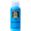 Plaid Folk Art Glow in the Dark Acrylic Paint 59ml