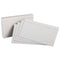 SinarLine Index Cards 5"x8"  Ruled White - Pack of 100