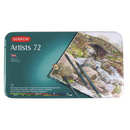 Derwent Artists Drawing & Colouring Pencils Ideal For Blending & Layering Professional Quality - Tin Set