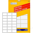 Zweckform Address Labels Printable A4 Sheets - Pack of 20
