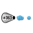 Wilton Round, Petal, Drop Flower, Grass, Weave & Open Star Decorating Tips