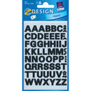 Zweckform A-Z Labels 10mm Black Letters Weatherproof - Pack of 130