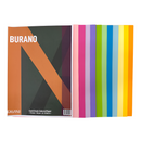 Favini Burano Colored Card Stock Paper A4 140gsm- Pack of 55 Sheets