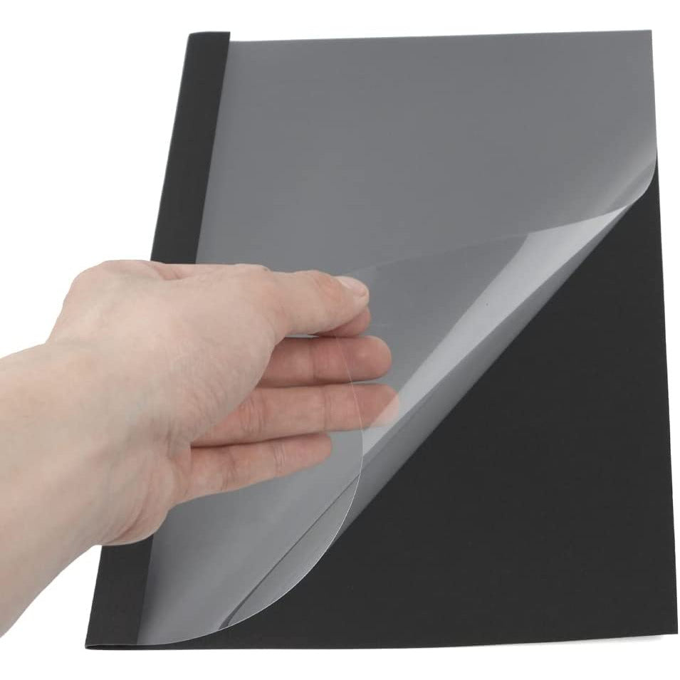 Niceday 2MM Thermal Binding Covers - Black