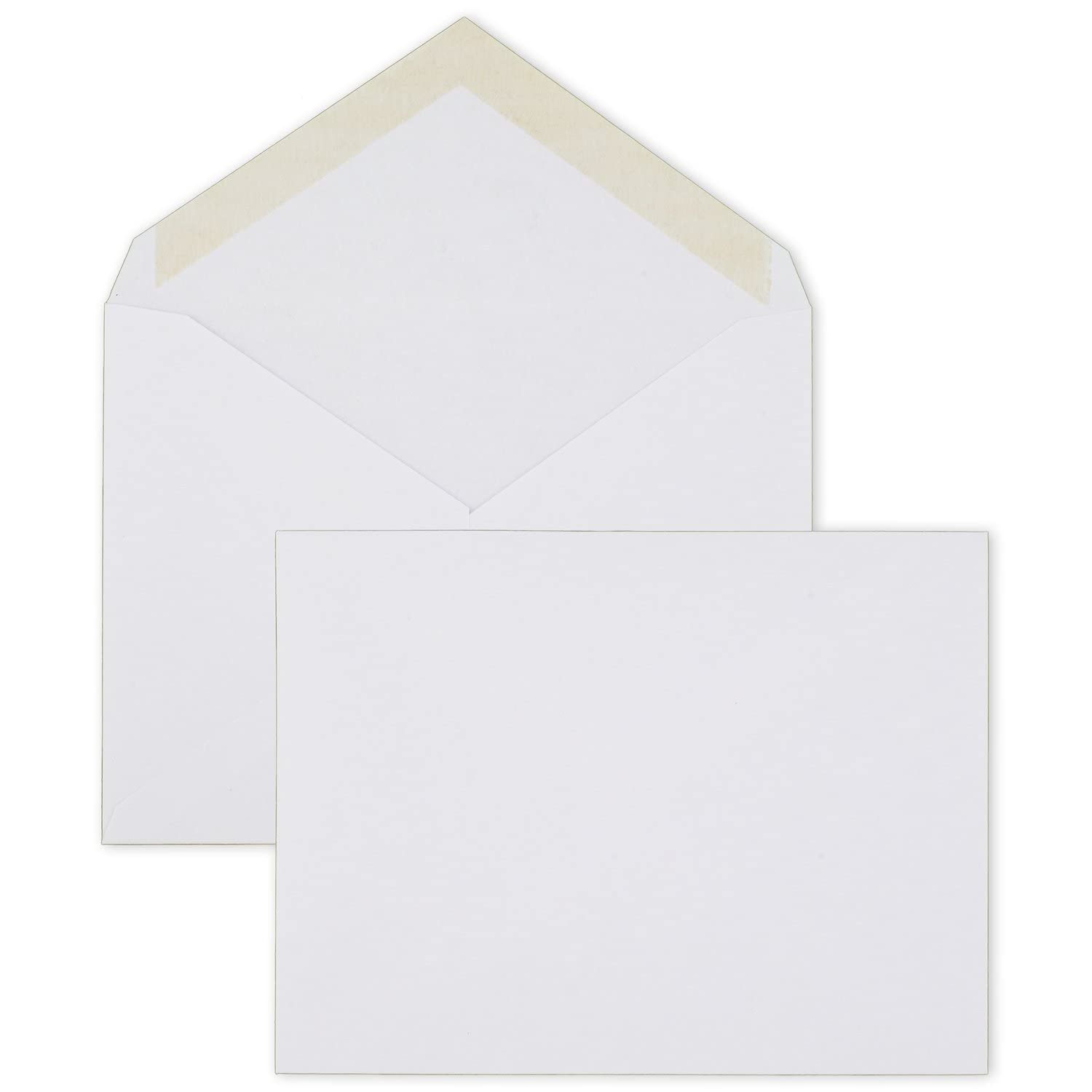 George White Invitation Envelopes 105x120mm  - Pack of 25