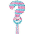 Unique Party Supplies Gender Reveal Piñata 38x52 cm