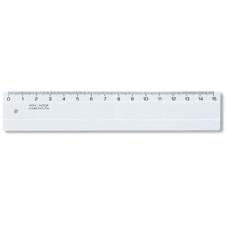 Koh-I-Noor Plastic Ruler