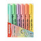 Kores High Liner Plus Chiseled Pastel Highlighter - Set of 6
