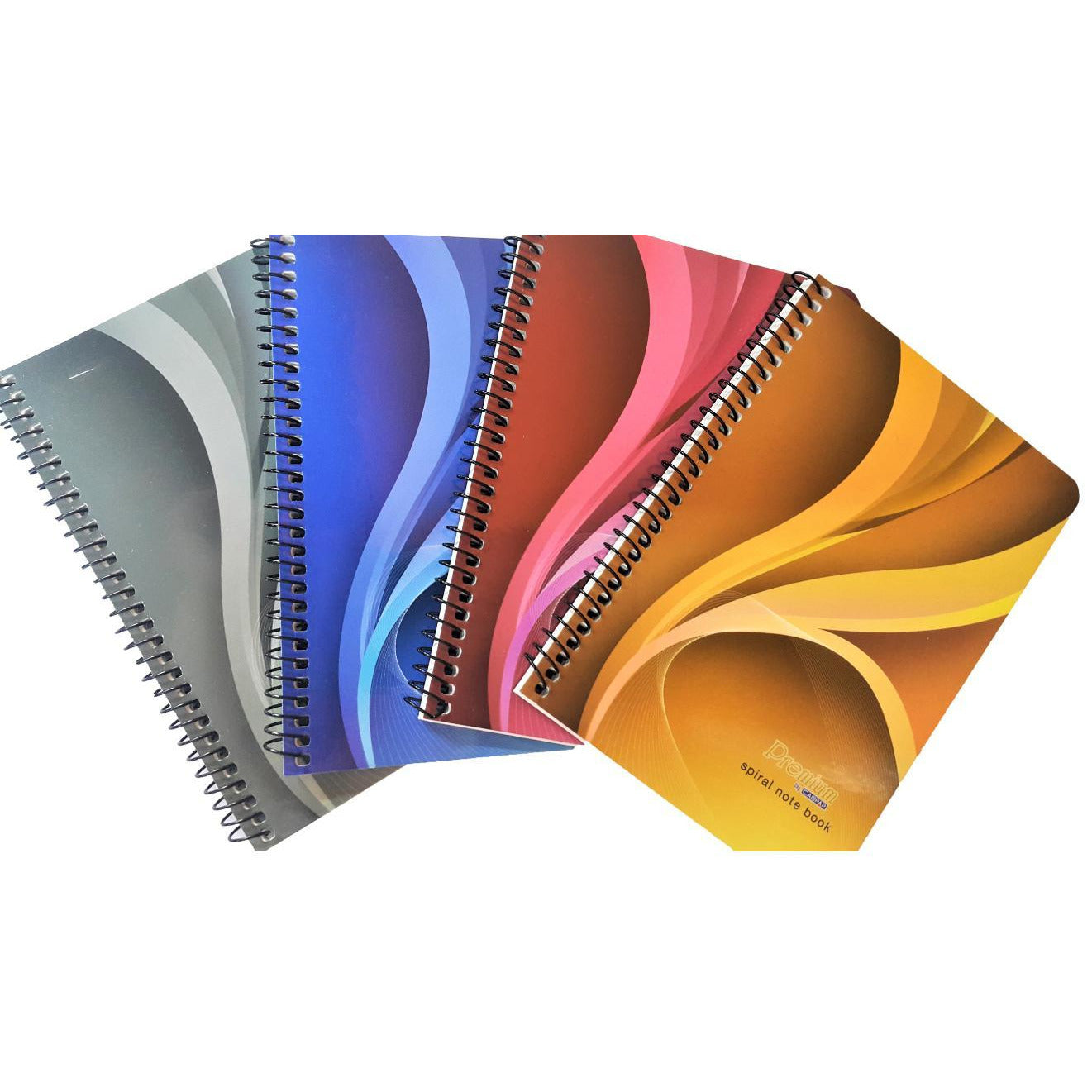 CampAp 4 Subject Spiral Notebook 60 GSM - A5