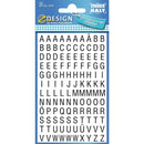 Zweckform A-Z Labels 6.5mm  Black on White Squares 8x10mm - Pack of 240