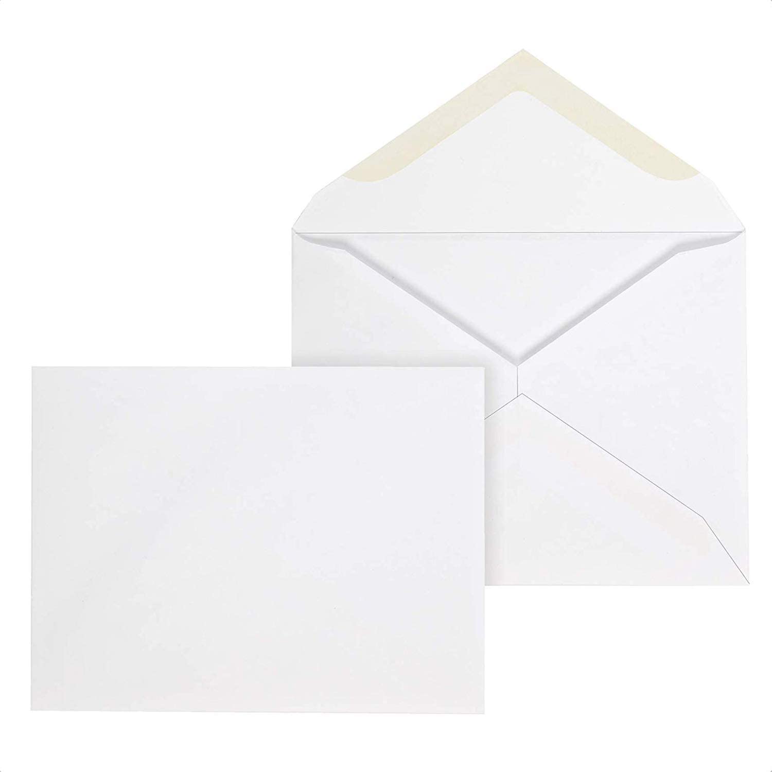 Enveco White Invitation Envelopes - Pack of 25