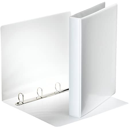 Leitz 4 Ring 20 mm Presentation Binder A4 White