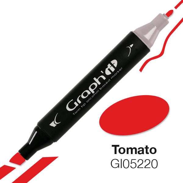 Graph It Twin Tip Marker - RED RANGE