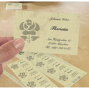 Zweckform Marbled Business Cards - Pack of 25 Sheets
