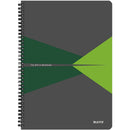 NEW Leitz Spiral Notebook College Ruled 90 Sheets PP Cover A4