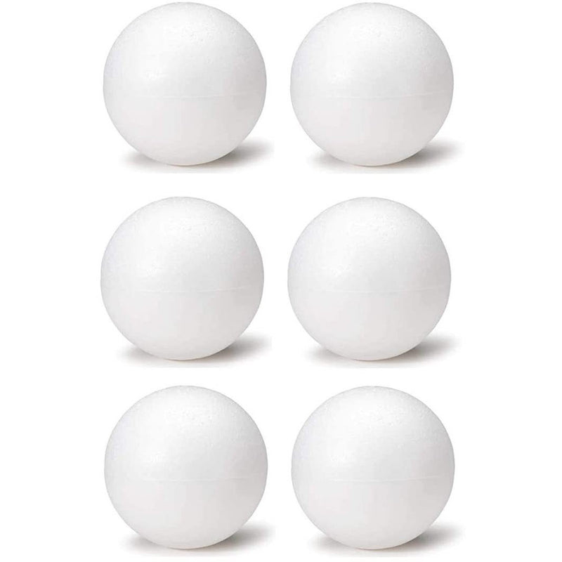 Mobius Polystyrene Solid Ball 40 mm - Pack of 6