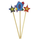 Unique Party Numeral Candle Set