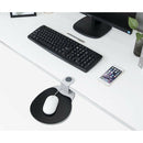 Aidata Clamp-ON Ergonomic Mouse/Phone Platform with Cable Manager