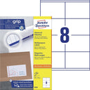 Zweckform Universal Labels Printable A4 Sheets - Pack of 100 sheets