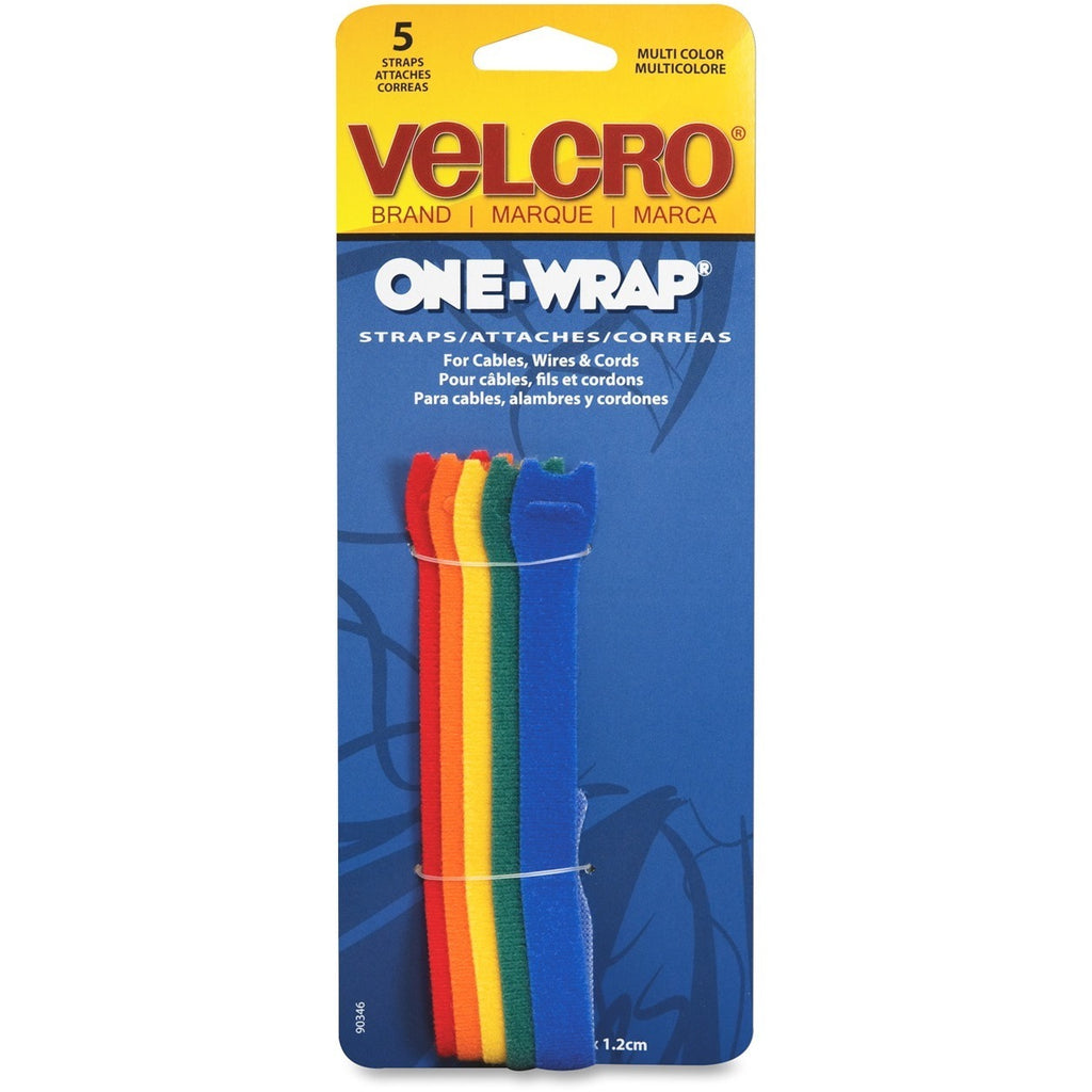 VELCRO® Brand ONE-WRAP® 1 Rolls - 4 COLORS