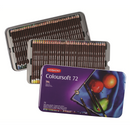 Derwent Coloursoft Colouring Pencils Drawing & Writing Ideal For Colour Building Professional Quality - Tin Set
