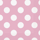 Unique Polka Dots Luncheon Napkins 33x33 cm - Pack of 16