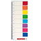 Kores Notes 12x45mm Flag Index Strips - Pack of 200