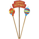 Unique Party Happy Birthday & Balloon Candle Set